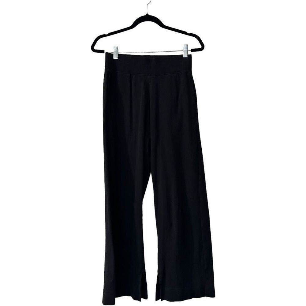 Pact Airplane Wide Leg Pant in Black, Size Small